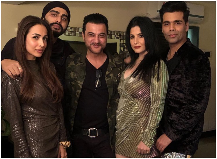 Arjun Kapoor parties with GF Malaika Arora at uncle Sanjay Kapoor’s New Year Celebration bash, see pics