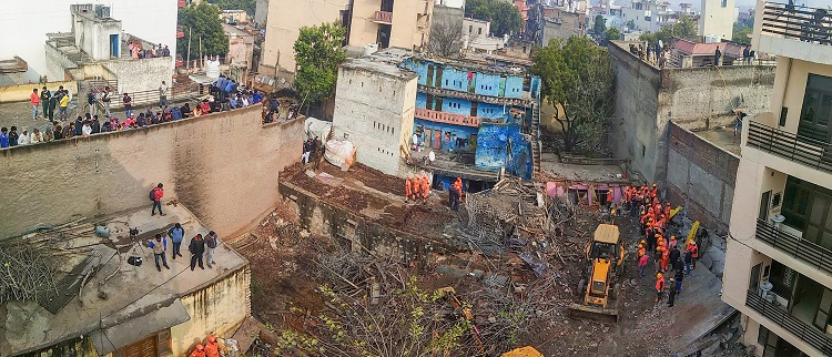 Gurugram building collapse: Owner held