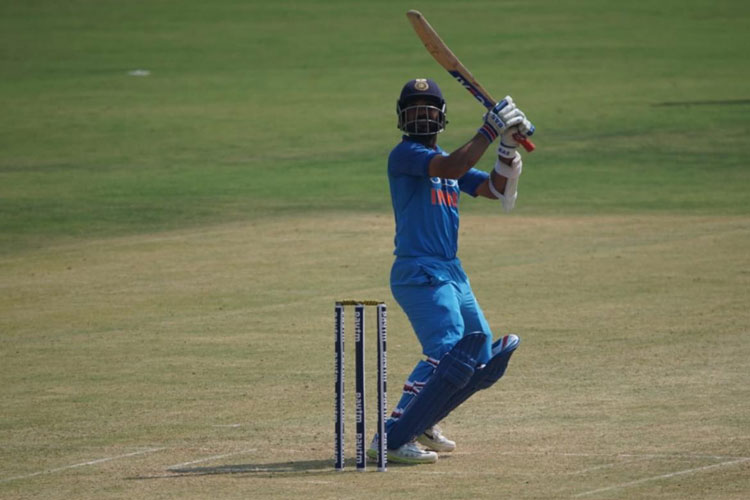 Ajinkya Rahane scored 91 off 117 deliveries in the 2nd unofficial ODI vs England Lions