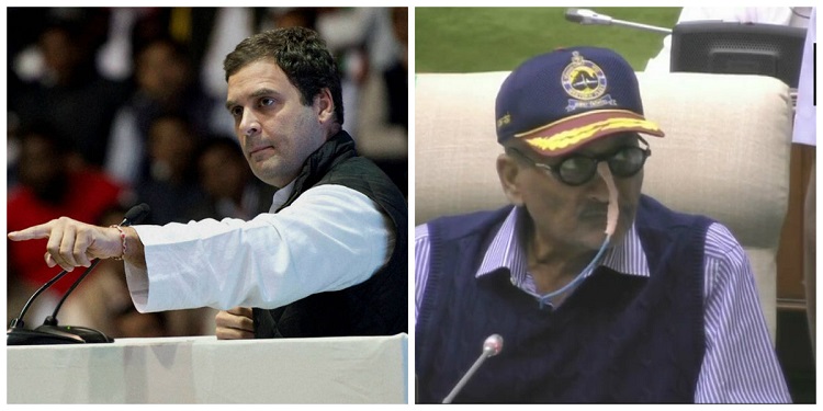 Rahul Gandhi stressed that he never shared the details of his conversation with the Goa CM Manohar Parrikar