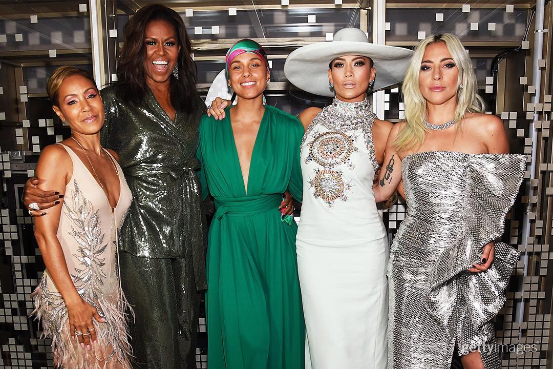 Grammys 2019: Alicia Keys Opens Show With Michelle Obama, Lady Gaga