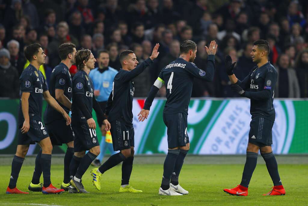 Champions League Round of 16: Asensio, Benzema strike as Real Madrid edge Ajax 2-1