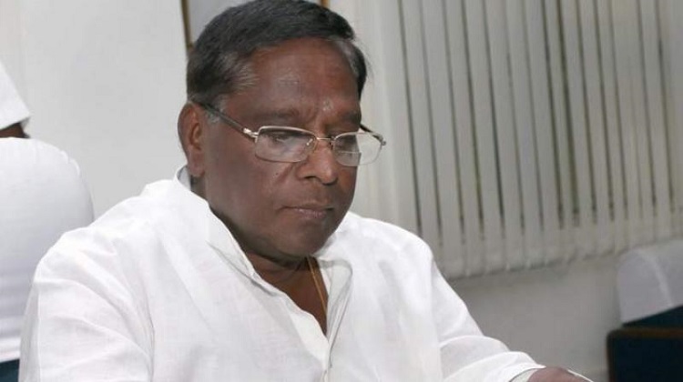 Puducherry CM V Narayanasamy ends sit-in after talks with Lt Governor Kiran Bedi