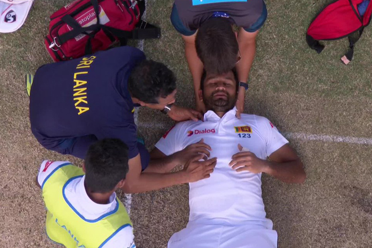 Australia vs Sri Lanka, 2nd Test: Dimuth Karunaratne taken to hospital ...