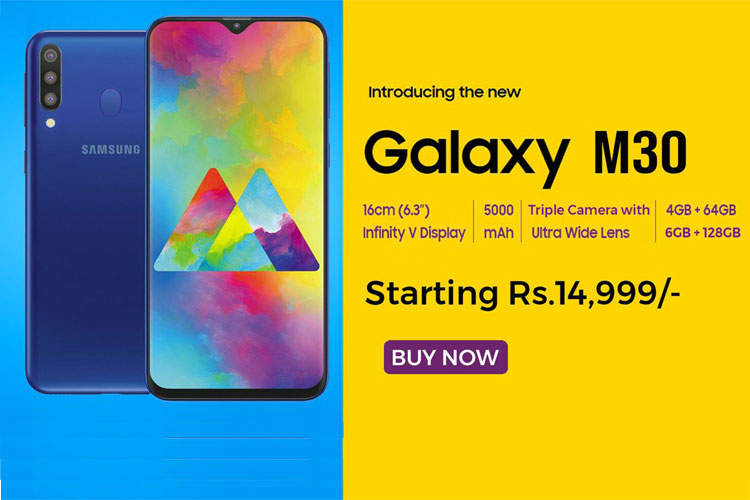 Samsung Galaxy M30 Price In India To Start At Rs 14 999 Technology News India Tv