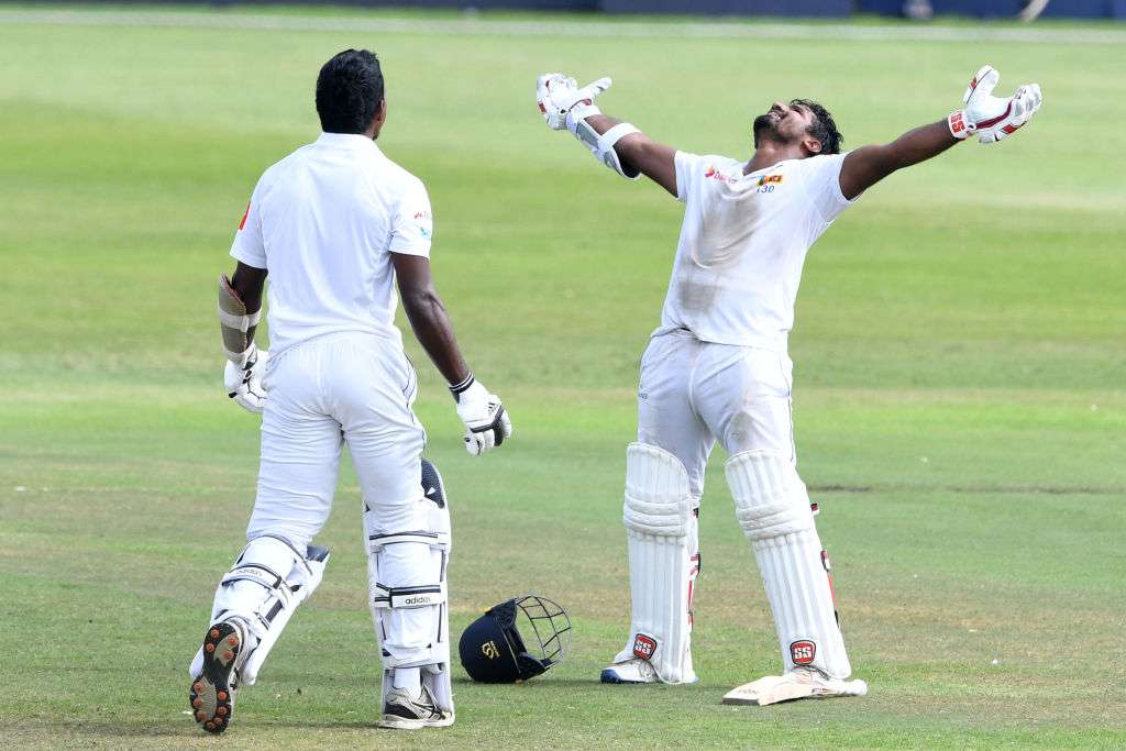 Perera's unbeaten 153 led Sri Lanka to a thrilling 1-wicket win over South Africa