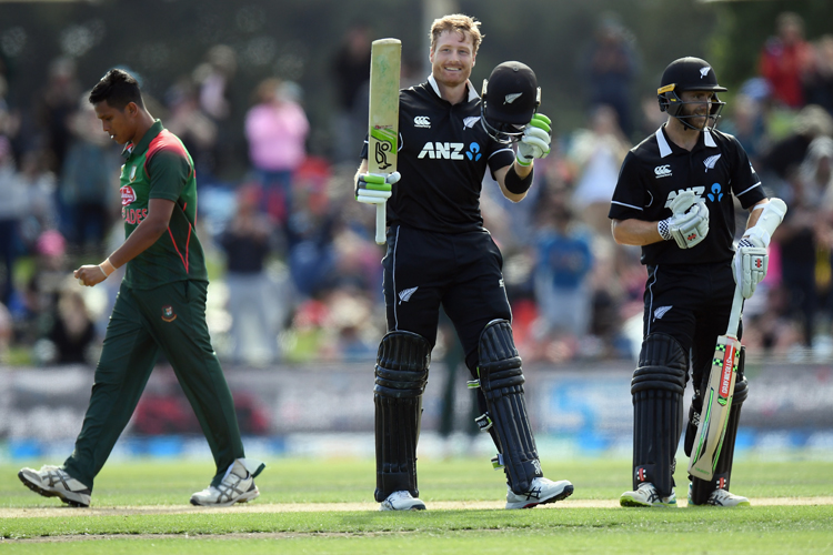 2nd ODI: Martin Guptill's second successive century helps New Zealand win series against Bangaldesh with a game to spare