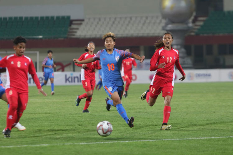 Hero Gold Cup: Nepal women beat India women 2-1 at Kalinga Stadium