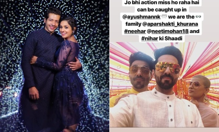 Ayushmann Khurrana, Tahira Kashyap attend Neeti Mohan-Nihar Pandya’s Mehendi ceremony. See pics