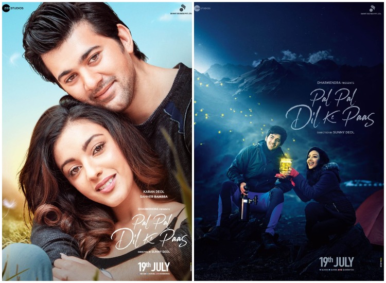 Pal Pal Dil Ke Paas first look posters: Sunny Deol introduces son Karan Deol and Sahher Bambba