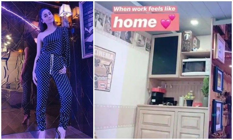 Alia Bhatt gives sneak peek into her swanky vanity van and it looks no less than a mini-house