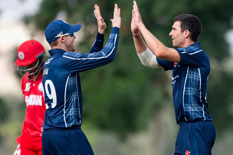 Scotland trounce Oman in an ODI match that lasted for just 20.3 overs