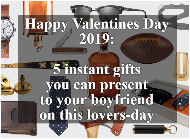 instant gifts for boyfriend