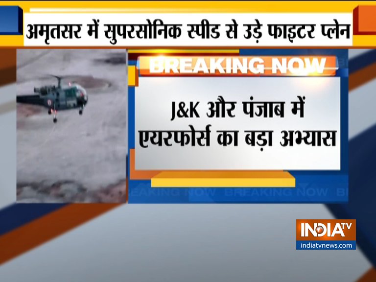 IAF carries out major readiness exercise near Pak border in J-K, Punjab