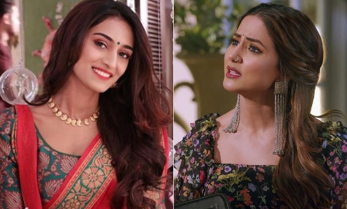 Video: Amid cold war rumours, Hina Khan and Erica Fernandes play Holi together on Kasautii Zindagii Kay 2 sets