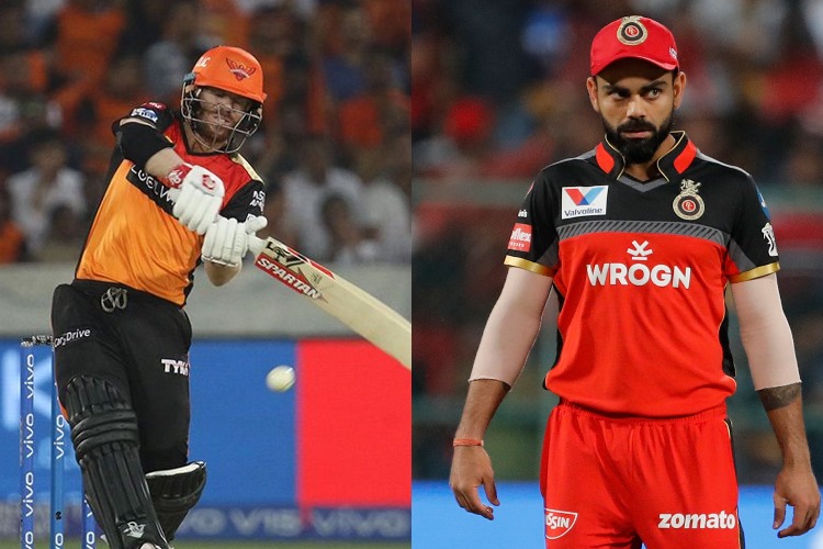 Sunrisers Hyderabad host Kohli's RCB
