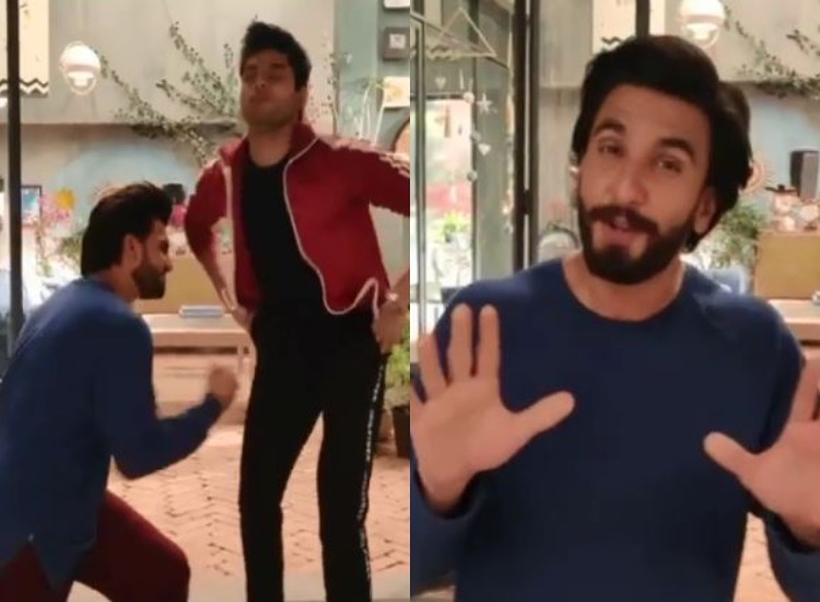 WATCH: Ranveer Singh punches Bhagyashree’s son Abhimanyu Dassani as he promotes Mard Ko Dard Nahi Hota