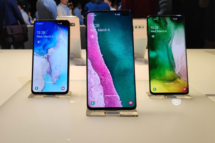 Samsung Galaxy S10 series launched in India: Hands-on photo gallery ...