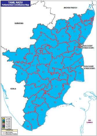 Tamil Nadu: Lok Sabha elections in a single phase, check details here