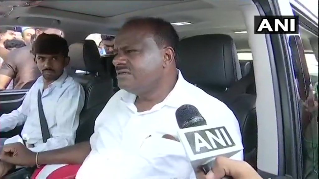 Karnataka&nbsp;Chief Minister and&nbsp;Janata&nbsp;Dal&nbsp;(Secular) leader HD&nbsp;Kumaraswamy