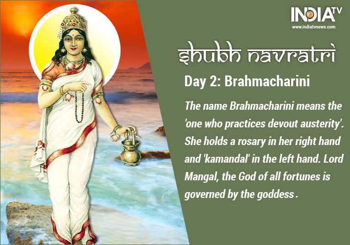 Happy Navratri 2019 Day 2 Worship Maa Brahmacharini Know Significance Puja Vidhi And Mantra 2287