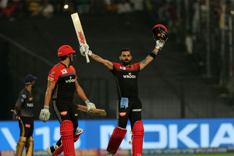 Ipl 2019 Kkr Vs Rcb Virat Kohli Smashes Fifth Ipl Century Against Kolkata Knight Riders India Tv 