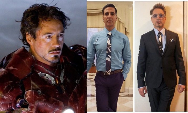 Akshay Kumar points out Robert Downey Jr aka Iron Man wearing the same tie as him, reviews Avengers: Endgame