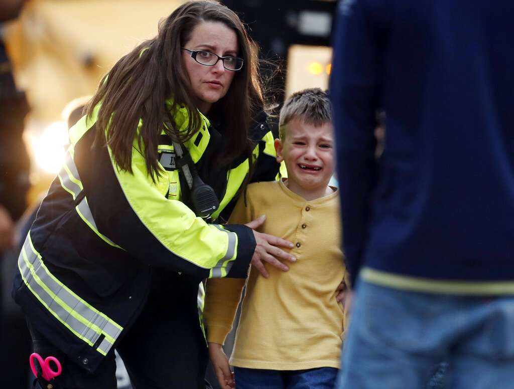 8 hurt, 2 in custody after school shooting outside Denver | World News –  India TV