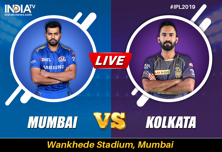 Live Cricket Streaming MI vs KKR IPL 2019 Watch Live Match