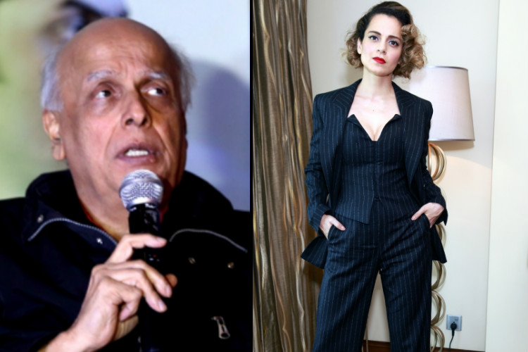Mahesh Bhatt on Kangana Ranaut: She's a bachchi, will never ever say anything against our child