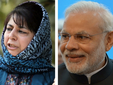 Modi's cloud comments painfully embarrassing: Mehbooba