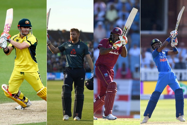 From David Warner to Hardik Pandya 10 powerhitters who can take 2019
