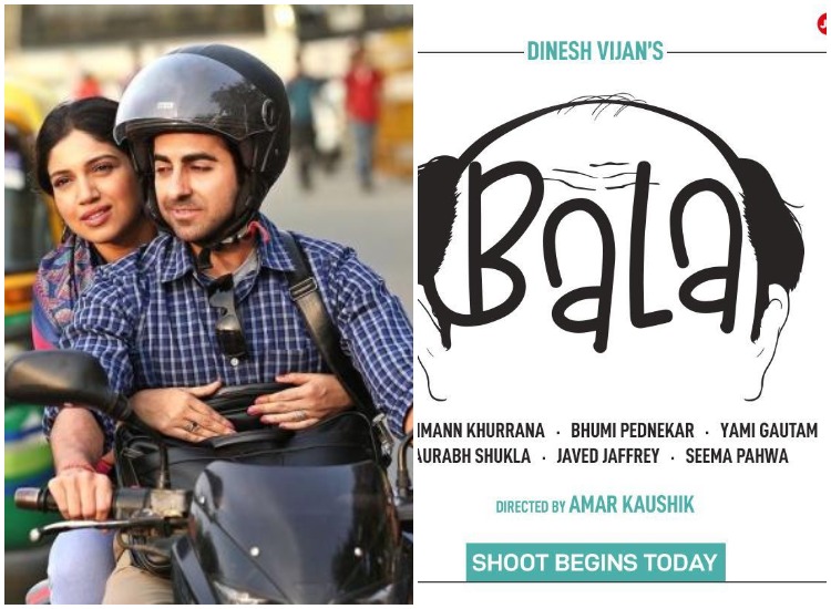 Bala: Ayushmann Khuranna, Bhumi Pednekar start shooting for Dinesh Vijan's film