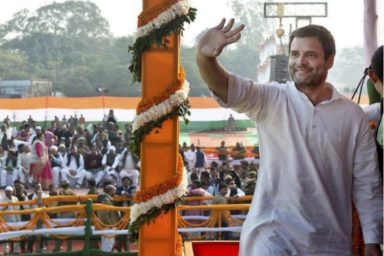 Congress President Rahul Gandhi