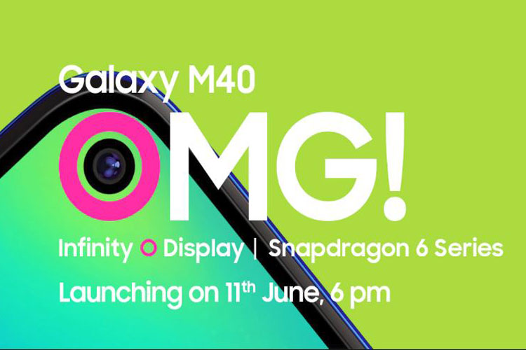 Samsung Galaxy M40 with triple rear camera and infinity O display set to launch in India on 11 June via Amazon