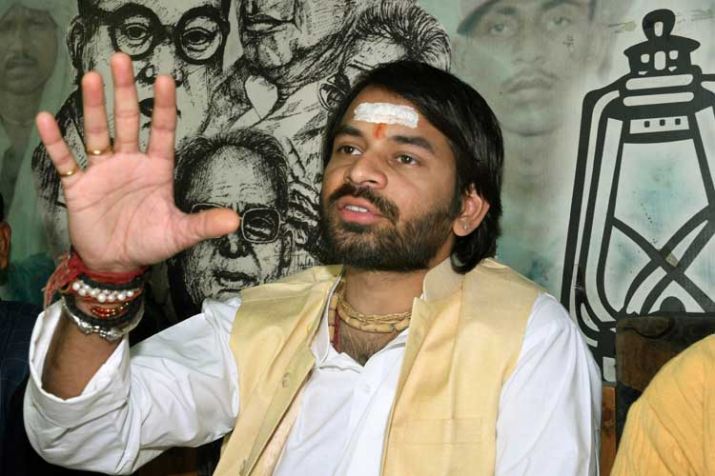 Tej Pratap Yadav requests people to not vote for RJD after father-in-law gets ticket