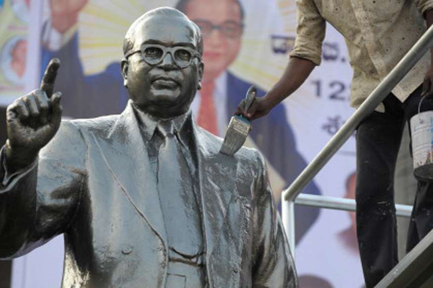 Congress leaders held for trying to install Ambedkar bust in Hyderabad