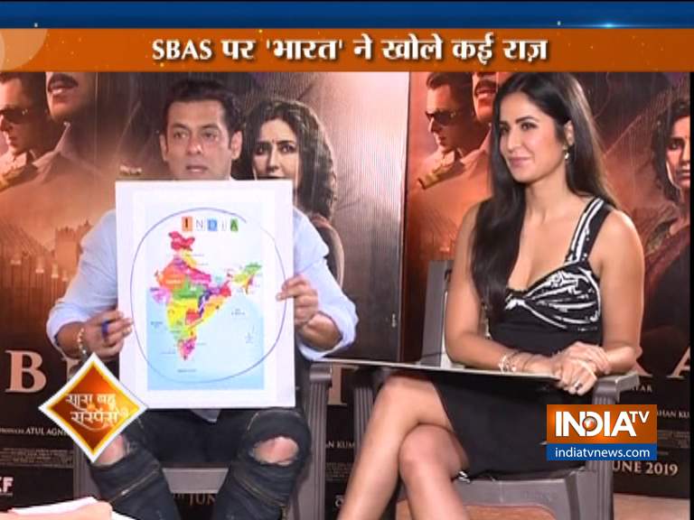 Salman Khan And Katrina Xxx - Exclusive: Salman Khan, Katrina Kaif reveal interesting secrets about their  film Bharat | Saas News â€“ India TV