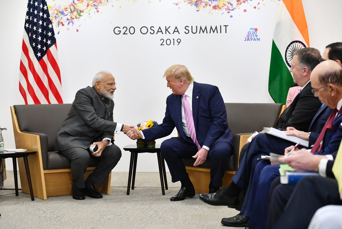 You are doing great job to your country: President Donald Trump praises PM Narendra Modi at G20 Summit