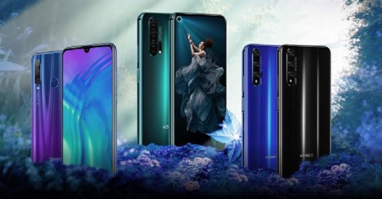 Honor launches its new Honor 20 Pro, Honor 20 and Honor 20i in India