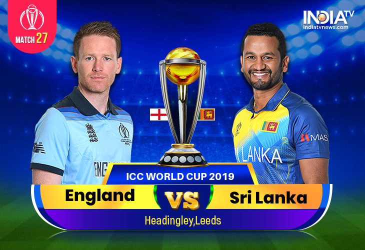 England vs Sri Lanka World Cup 2019 Watch ENG vs SL Online on Hotstar Cricket Star Sports DD Sports India TV