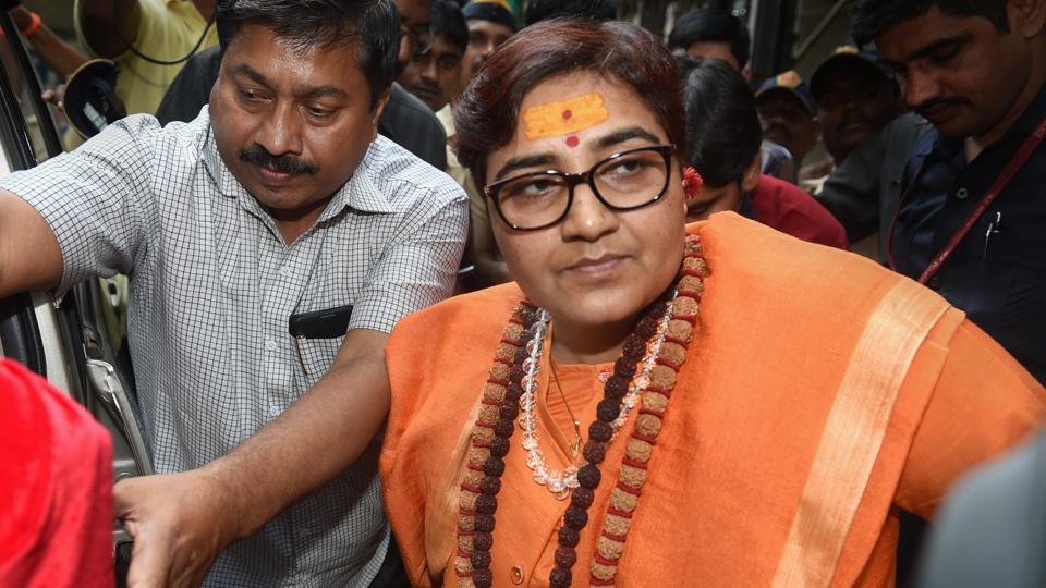 Pragya Thakur briefly hospitalised in Bhopal