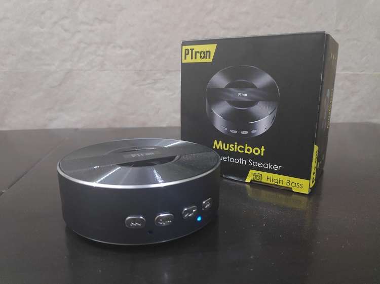 ptron musicbot mini bluetooth speaker