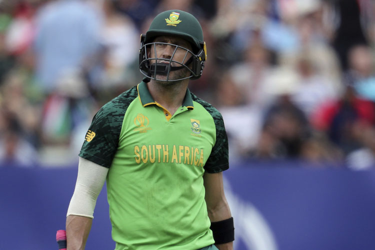 2019 World Cup: Gave everything and couldn't have asked for anything more, says Faf du Plessis