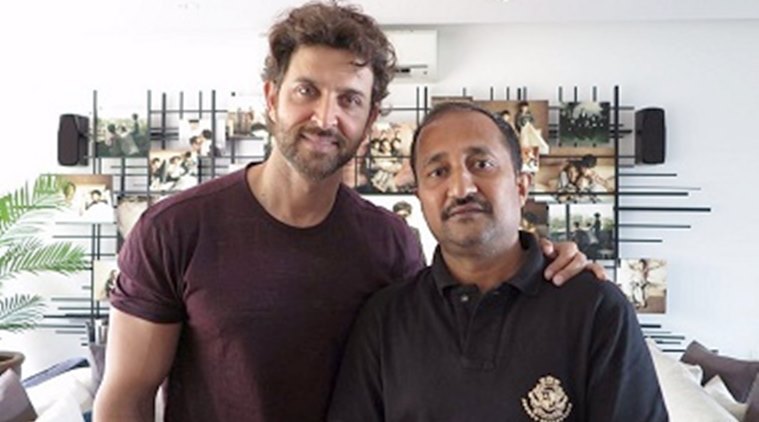 Mathematician Anand Kumar with Hrithik Roshan