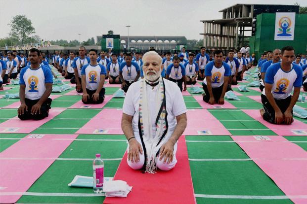 Theme of this year's World Yoga Day is 'Yoga for Heart'