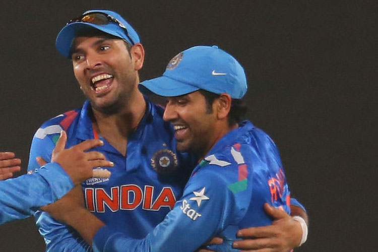 Rohit Sharma believes Yuvraj Singh deserved a better farewell; Yuvi responds