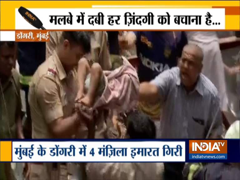 Mumbai an exemplar of human spirit: Child rescued from Dongri building debris