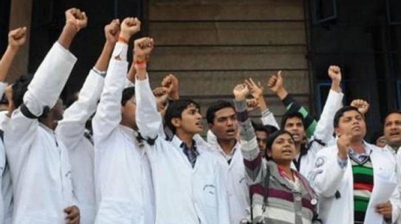 Doctors at three Delhi hospitals go on strike over assault on medical student