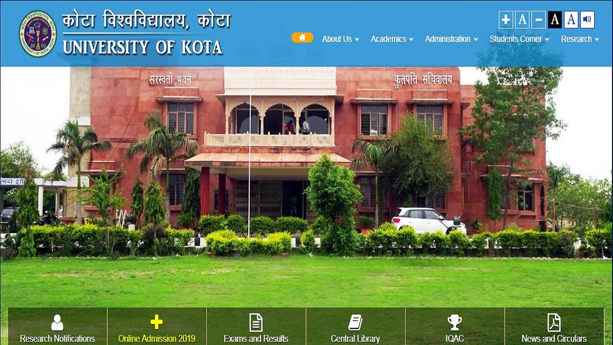 UOK Result 2019: University of Kota declared BA Part 2 result; Here's ...